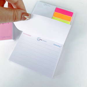 Tùy Chỉnh Mang Nhãn Hiệu Ghi Chú Mềm Bìa Tùy Chỉnh Kích Thước Bù Đắp Giấy Ghi Chú Dính Với Logo - Product Image 3