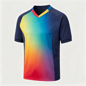 Camiseta de Fútbol de Verano 2026, Jersey de Equipo Personalizado con Impresión Digital, Secado Rápido y Transpirable - Product Image 1
