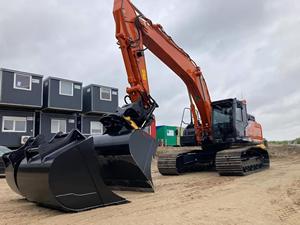 Excavadora de cadenas Hitachi Zaxis 300 naranja, equipo de construcción de alta resistencia - Product Image 1