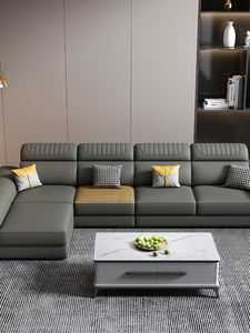 Nuevo Sofá Individual Moderno de Estilo Nórdico Color Crema, Tapizado en Lino y Algodón, Resistente a Arañazos de Gato, Relleno de Espuma de Alta Densidad, Desmontable, Lavable y Móvil - Product Image 4