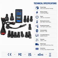 Kit Diagnostico UDIAG HD-950 per Camion Pesanti, 13 Connettori, Compatibile con Oltre 150 Marche di Veicoli Commerciali, Scanner Diesel con Pacchetto di Espansione