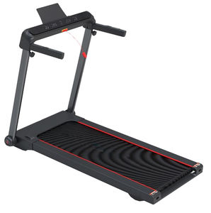 최고의 WUWIND 전동 접이식 스틸 트레드밀 (LED 화면 및 휴대용 심박수 측정 기능 포함) - 홈짐, 바디빌딩 및 러닝용 - Product Image 1