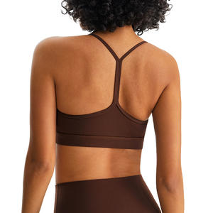 YBO-WX40H gros personnalisé Yoga soutien-gorge femmes séchage rapide respirant poncé beau dos haute intensité sport Fitness soutien-gorge - Product Image 6