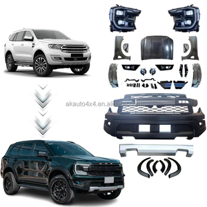 Accessoires de voiture Kits de lifting modifiés Kit de carrosserie pour <span class=keywords><strong>Ford</strong></span> Everest Endeavour 2016-2021 à <span class=keywords><strong>Raptor</strong></span> <span class=keywords><strong>2023</strong></span> - Product Image 1
