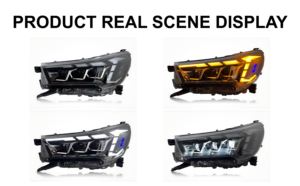 ไฟหน้า LED สำหรับ Toyota Hilux ปี 2021-2024 รุ่นอัพเกรด ขายดีจากโรงงาน ชุดไฟหน้ารถยนต์ - Product Image 3