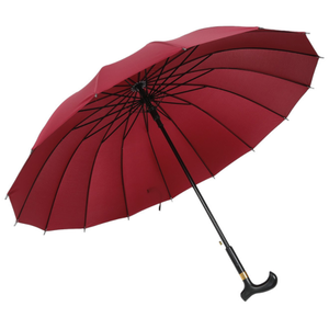 Parapluie de golf droit 16K de haute qualité, petit MOQ, nouveauté, pour l'extérieur, avec design personnalisé - Product Image 2