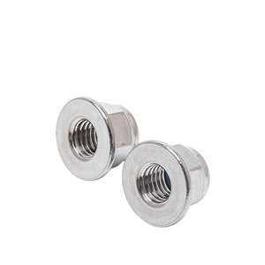 Din6926 thép không gỉ 316 (A4-70/A4-80) mặt bích Nylon khóa hạt cao chống ăn mòn tự khóa <span class=keywords><strong>Hex</strong></span> đánh bóng nặng - Product Image 4