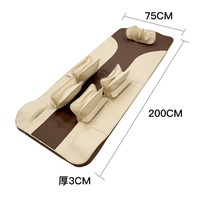 Matelas de massage électrique pliable fin et portable Gess Wholesale 3D avec poche à air et fonction manuelle