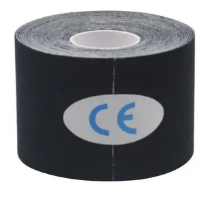 custom logo 5CMx5M anti-wrinkle breathable elastic colourful cotton muscle tape kinesiology tape