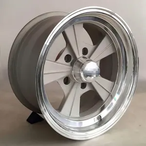 Pelek roda logam campuran aluminium mobil, 14X6,0 15x6,5 inci ET 35/35-45 PCD 4X100/5x114,3 ban mobil penumpang