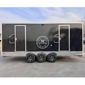 Custom 5.8m Modern Outdoor Portable Mobile <b>Shower</b> Combo 2 to 10 Stalls Toilet Trailer for Sale - Product Image 5
