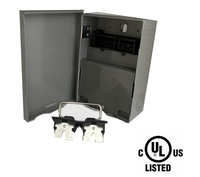Amérique Canada Market Outdoor Waterproof Plastic Box Pull Out Electrical Safety Switch Box 60A Non Fuse AC Disconnect Box
