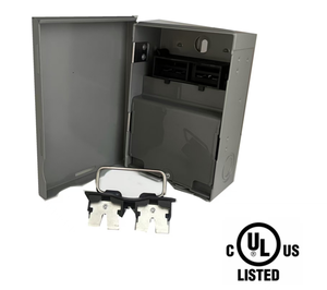 Mỹ Canada thị trường ngoài trời không thấm nước Hộp nhựa kéo ra an toàn điện chuyển đổi hộp 60A không cầu chì AC ngắt kết nối hộp - Product Image 4