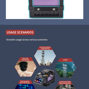 Splicing macchina SM MM in fibra ottica giuntatrice FTTx Splicer Shiho Splicer Ai5 M5 H5 K5 <span class=keywords><strong>X500</strong></span> - Product Image 6