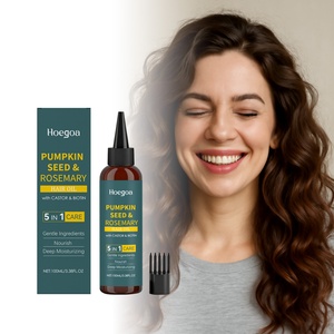 Aceite Capilar Premium de Jengibre y Calabaza, Tratamiento Hidratante y Fortalecedor para Cabello Seco y Dañado - Product Image 2