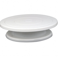 Platine à Gâteau Révolutionnaire, Plateau Tournant pour Pâtisserie, Table Rotative pour Montage de Gâteaux en Plastique PP, Outils d'Assemblage