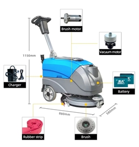 Lavasciuga Pavimenti Industriale da 25L, Macchina per Pulizia Pavimenti con Certificazione CE - Product Image 4