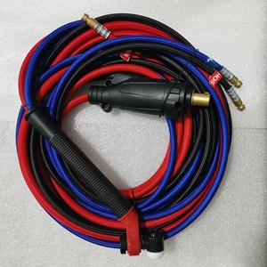 Nr20 làm mát bằng nước Tig ngọn đuốc với đầu xoay ống mềm và 35-70 Euro nối 4M ngọn đuốc hàn - Product Image 1