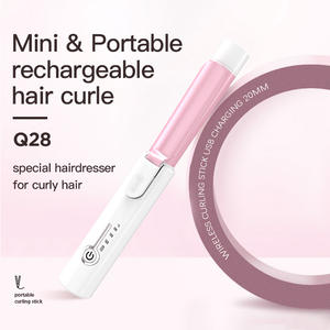 <span class=keywords><strong>Bon</strong></span> usage Mini <span class=keywords><strong>fer</strong></span> à friser automatique portable sans fil rechargeable par USB <span class=keywords><strong>fer</strong></span> à friser <span class=keywords><strong>fer</strong></span> à cheveux rotatif sans fil - Product Image 2