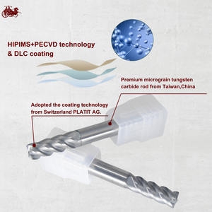 Fresa de acero inoxidable SUS, fresa de extremo de carburo sólido, broca de enrutador <span class=keywords><strong>CNC</strong></span>, herramientas <span class=keywords><strong>CNC</strong></span> para acero inoxidable - Product Image 4