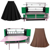 Machines à plisser de haute qualité, machine à plisser les textiles pour tissus, robes, jupes