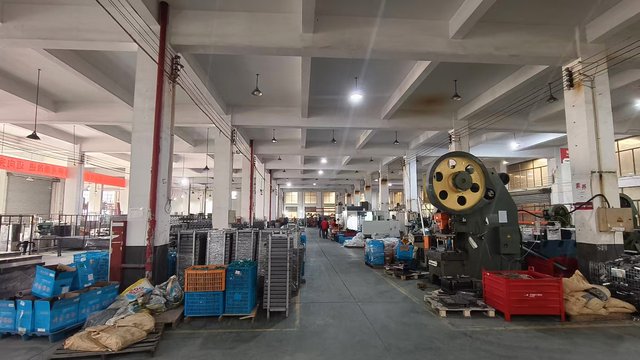 Modern manufacturing facility