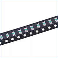 100PCS LED de Codificación Inversa 1206 Rojo/Verde/Amarillo/Azul/Blanco con Parche, Bombilla Luminosa para Teclado