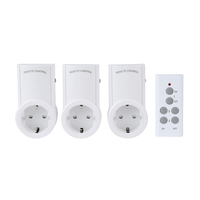 Prise intelligente sans fil télécommandée EU, prise de courant RF433, installation facile pour appareils électriques d'intérieur