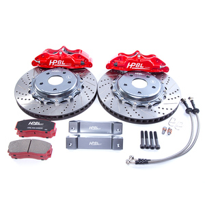 Vente en gros usine Kit de freinage modifié 4 pistons HP5200 avec étrier et disque forgés 330MM 345MM pour jantes 17 pouces - Product Image 1