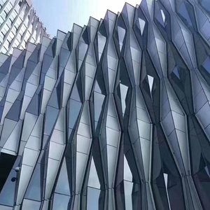 Muro Cortina de Vidrio Contemporáneo con Acabado de Espejo para Aplicaciones Exteriores en Edificios - Product Image 1