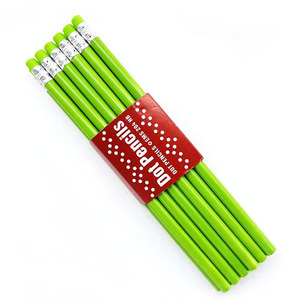 Lot de crayons hexagonaux colorés Surwin, 144 pièces avec gomme, fournitures éducatives pour étudiants, économique - Product Image 6