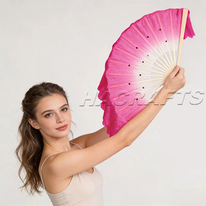 Abanicos <span class=keywords><strong>de</strong></span> Bambú para Danza <span class=keywords><strong>Mulan</strong></span> con Degradado <span class=keywords><strong>de</strong></span> Color a Precio <span class=keywords><strong>de</strong></span> Fábrica, Abanico <span class=keywords><strong>de</strong></span> Actuación para Yangko - Product Image 2