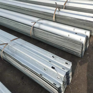 Sistema completo de barreras de seguridad para carreteras tipo W, postes de acero, espaciadores, pernos, conjunto de seguridad vial galvanizado - Product Image 5