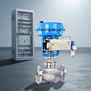 Vanne pneumatique à membrane T86 en acier inoxydable avec commande 4-20mA pour gaz fluoré T86-B-F46 - Product Image 5