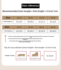 Precio de Fábrica: Zapatillas de Danza Lírica de Media Punta, de Lona de Alta Elasticidad, para Gimnasia, Ballet Contemporáneo y Jazz - Product Image 4