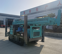 Foreuse rotative pour puits d'eau KY Crawler, 300 m de profondeur, moteur diesel 85 kW, haute efficacité