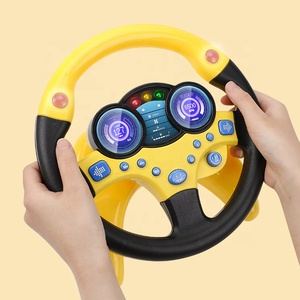 Capretti di modo di Simulazione <span class=keywords><strong>Giocattolo</strong></span> <span class=keywords><strong>Volante</strong></span> <span class=keywords><strong>Per</strong></span> Seggiolino <span class=keywords><strong>Auto</strong></span> di Simulazione di Guida Giocattoli Con Luce E Musica - Product Image 2