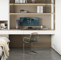 Bureaux sur mesure fabriqués en usine avec bibliothèques en bois, meubles de rangement multifonctionnels et peu encombrants pour la chambre à coucher et le salon