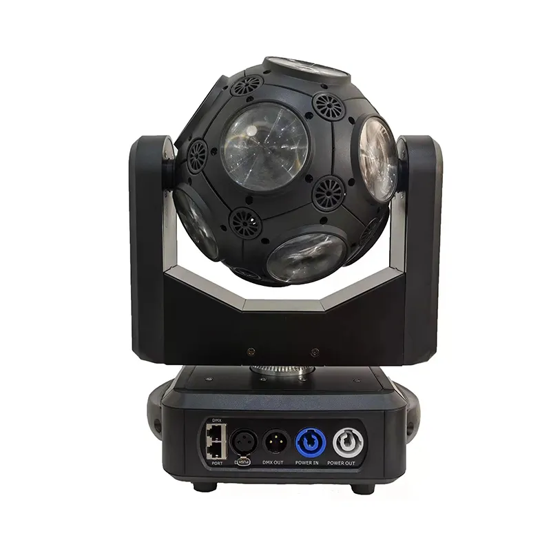 MITUSHOW 12pcs 25w rgbw 4 in1 LED-Strahl Fußball Moving Head Light LED DJ Disco Ball Licht