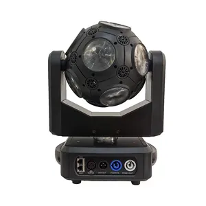 MITUSHOW 12pcs 25w rgbw 4 in1 LED-Strahl Fußball Moving Head Light LED DJ Disco Ball Licht