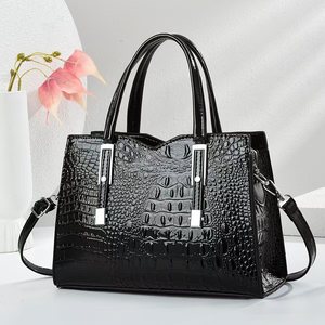 Bolsos y Carteras de Piel Sintética de Lujo para Mujer, Nueva Colección 2026, Alta Calidad, Venta al Por Mayor, con Cierre de Cremallera, Estilo Moderno - Product Image 1
