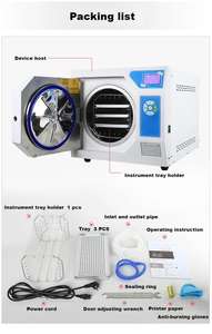 Autoclave digital inteligente <span class=keywords><strong>para</strong></span> clínica veterinaria OSCAT con impresora de datos Clase B 3X Esterilizador prevacío <span class=keywords><strong>para</strong></span> clínicas veterinarias - Product Image 6