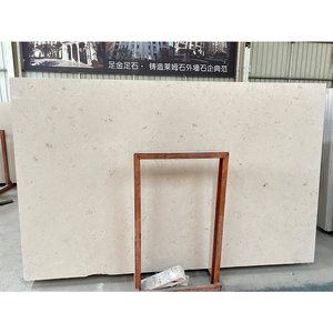 Goldtop Castle Dalles de calcaire beige Style populaire avec taches noires pour villa OEM/ODM Grande dalle de pierre - Product Image 3