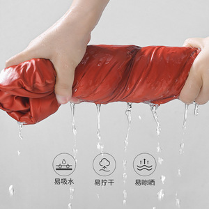 Silk Hair Drying Cap 28x78cm Absorbent Quick-Drying Bath Towel Head <b>Wrap</b> - Product Image 1