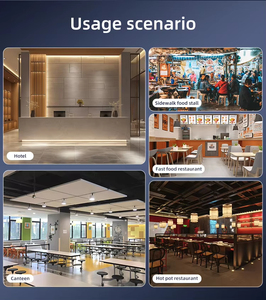 Congélateur commercial vertical 1000L à 4 portes, 220V, refroidissement par air, contrôle numérique, dégivrage <span class=keywords><strong>automatique</strong></span> pour la conservation des aliments en restaurant - Product Image 5