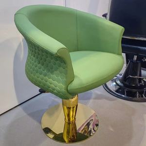 Silla de Barbería Comercial al por Mayor, Bomba Hidráulica Profesional, Diseño Moderno, Cuero Sintético, Duradera, Portátil, para Escuela - Product Image 2