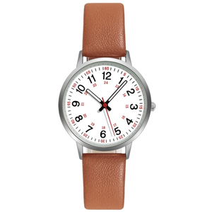 Montres-bracelets à quartz de luxe élégantes pour femmes et enfants, cadran à aiguilles stylé, boîtier de 10 mm, luminescentes, vente en gros à prix abordable - Product Image 1