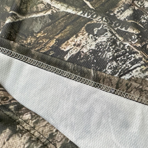T-shirt de <span class=keywords><strong>chasse</strong></span> d'été à manches longues pour hommes-T-shirt en polyester-Chemises de <span class=keywords><strong>chasse</strong></span> de camouflage en chêne-Vêtements de <span class=keywords><strong>chasse</strong></span> d'été-Camo - Product Image 3