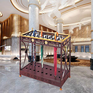 La hall con fiori in ferro attorcigliati a 18 teste fornisce <span class=keywords><strong>portaombrelli</strong></span> con chiusura per hotel e ristoranti - Product Image 5