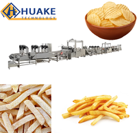 Volledig geautomatiseerde productielijn voor aardappelchips, apparatuur voor samengestelde en gestapelde aardappelchips en vers gesneden aardappelchips.